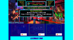 Desktop Screenshot of lostworldslasertag.com